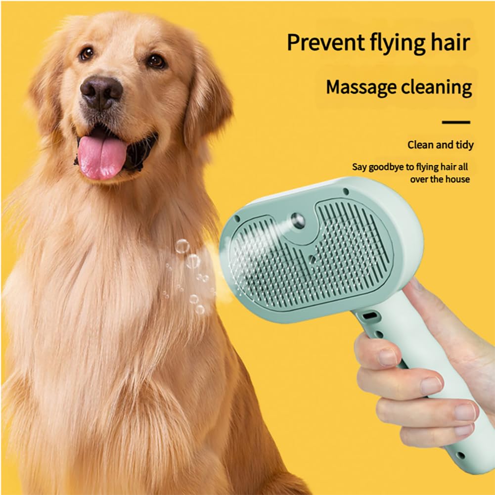 3 in 1 Self Cleaning Pet Steam Brush