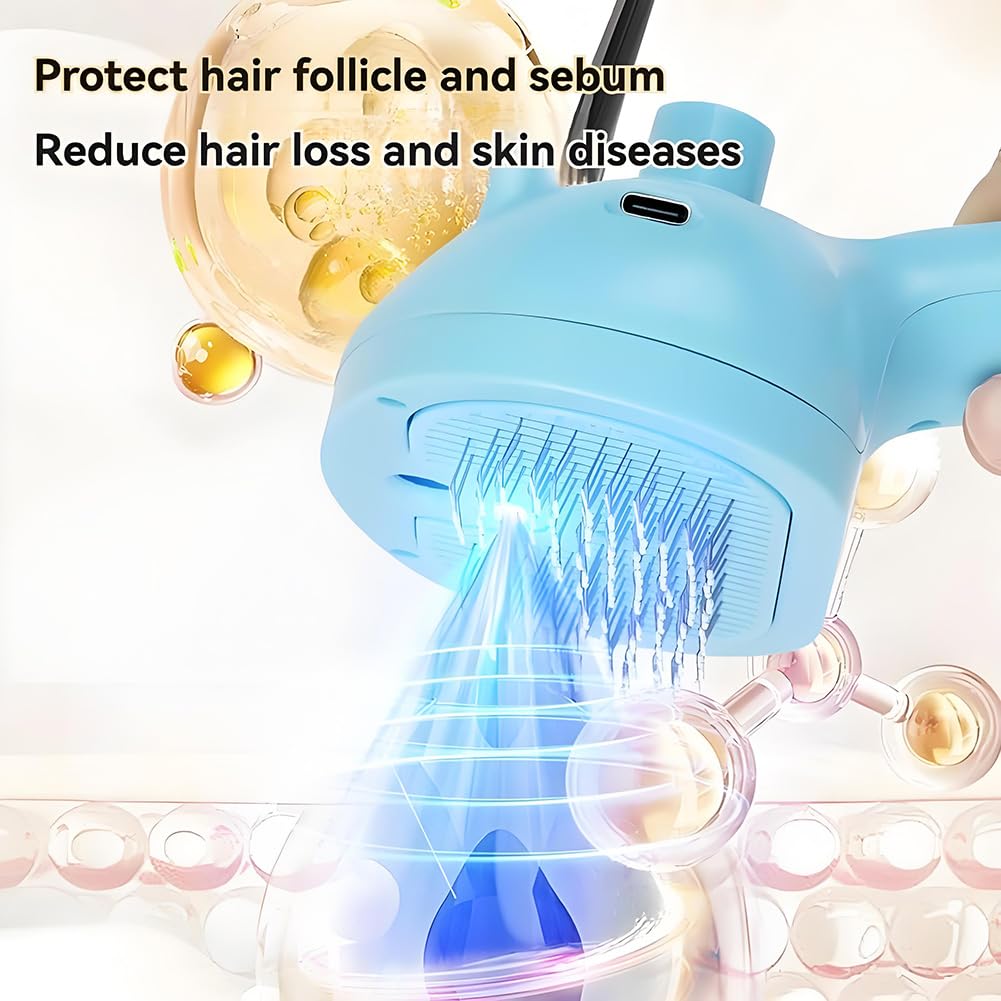 3 in 1 Self Cleaning Pet Steam Brush